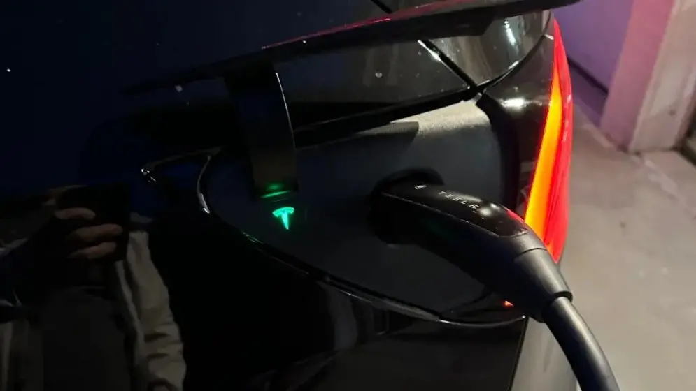 Tesla EV charging